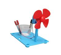 lmoikesz DIY Fan Wind Power Generator Electric Fun Science Experiment Kit Designed To Foster Creativity In Children Educational Engineering Experiments For Boys Girl