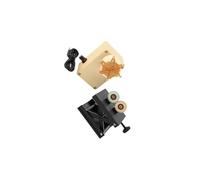 lmoikesz DIY Fishing Rod Machine Compact Lightweight And Functional Well Suited To Both Beginner And Advanced Anglers Fishing Rod Building Machine Portable DIY Winding, A with stand, 8X8CM
