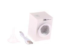 lmoikesz Dollhouse Accessories Include Mini Washing Machine Model DIY Models Enhancing Fun Creative Play Opportunities Mini Drum Washing Machine Decoration Life Scene, White, 5.1x4.6x7cm