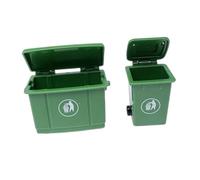 lmoikesz Dollhouse Mini Trash Can Bright Color Children Super Fun Rubbish Containers With Unique Features For Dynamic Play 1/12 Dollhouse Mini Trash Cans Life Scene Model