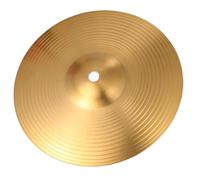lmoikesz Drum Cymbals Professional Beginners Copper Jazz Crash Cymbal Crafted To Sounds Crash Performance Drum Players Instrument Parts Along Accent Effect Copper Jazz Cymbal, Yellow, 14 inch