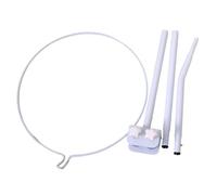 lmoikesz Durable Net Stand Bracket Universal Size Easy To Install Effective Protection Metal Net Stand Holder