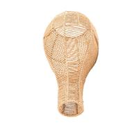 lmoikesz Durable Woven Lampshade Pendant Light Shade Timeless Paper Rope Home Cafe Decor 2.76'' In Upper Mouth. Every Detail Of Woven Pendant Light Cover Is Carefully Crafted.