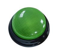 lmoikesz Easy To Voice Sound Buttons With Light Enjoyable Learning Experience Gift For Kids And Family Fun Adults On Halloween Kids Pet Dog Gift Toy Sound Button Trivia Nights, Green, 90x40mm