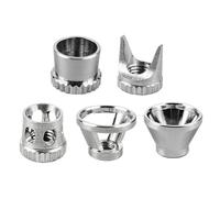 lmoikesz Effective Airbrush Needle Nozzle Cap Dustproof Accessories Parts Easy Install Tool Spraying Size 5mmx7mm/0.20inch X 0.28inch Airbrush Needle Cap Replacement Accessories Parts, Style A