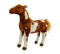 lmoikesz Enchanting Horse Plush Stuffed Doll Realistic Plush Toy Gift for Kids Birthday Celebrations Watching TV and Before Going to Bed Stuffed Toy Horse Doll Soft Lifelike