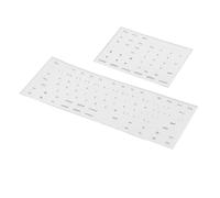 lmoikesz English Universal Stickers Provide Sleek Modern To Mechanical Keyboards Ensuring Functionality And Style Side Font Stickers Mechanical Keyboard Keycaps