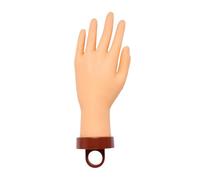 lmoikesz Fake Hand With Training Supplies For Professional Nail Artists Looking To Artistic Techniques Bracket Will Fix Fake Hand Without Moving Back And Forth Nail Art Beginners