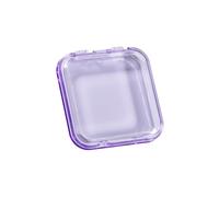 lmoikesz Fake Nails Packaging Box Nail Art Display Holder Stylish Transparent Organizer Storage Solutions Compact Nail Packaging Boxes. There Are 10 Pieces Of Artificial, violet