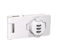 lmoikesz File Cabinet Lock Hasp Password Keyless Iron Zinc Alloy Security Solution Office Or Home Which is Universal for Left and Right Cabinet Combination Lock Barn Door Bathroom Home