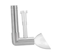 lmoikesz Fishtank Oil Film Processor Space Saving Adjustable Oil Film Removal Suction With Easy Installation Features Planted Fishes Tank Skimmer High-strength, Silver, 18mm