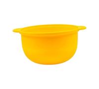 lmoikesz Flat Bottom Nonstick Wax Pot Liner Made Silicone Ensures Efficient Hair Removal Anti Slip Handle And ScaleThe Wax Melt Warmer Pot Liner Is Designed With Nonslip Handles, Yellow, 14x7cm