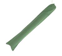 lmoikesz Flood Barrier Water Activated Sandless Alternative Solution For Flooding Control In Homes And Areas Sandbag With Elastic Band Absorbent Prevention, Green, 210x15cm