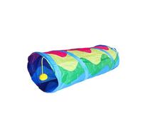 lmoikesz Foldable Cat Tunnel Tube Fun Exciting Place For Bunnies Kittens Promoting Exercise And Exploration Small Animal Tunnel Tube Hideout. Foldable Does Not Up Much Space