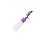 lmoikesz Hair Coloring Dispensing Bottle Ergonomic Hair Dye Comb Applicator Easy To Features Suitable For Diverse Coloring Needs Dye Applicator Bottle Color Comb, violet, 22.5x6x4.5cm