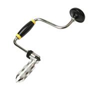 lmoikesz Hand Crank Drill Carpenters Bit Brace Swing Arm Easy Comfortable Nonslip Handle Multifunctional Woodworking Supply Swing Bit Clip Multifunctional Woodworking Supply, Silver, 30x17cm