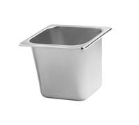 lmoikesz Heavy Duty Deep Food Container Stainless Steel Oven Tray Must Have For Busy Restaurants And Catering Functions Deep Steam Table Pan 1/6 Size Buffet Party Supply, Silver, L