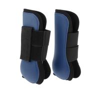 lmoikesz Horse Leg Wraps Impact Reduction Leg Wrap Set High Elasticity Equestrian Wraps Comfortable Fit For Training Events Equestrian Equipment Convenient To, Dark Blue Fore Foot