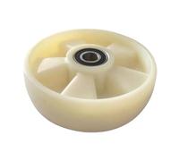 lmoikesz Industrial Hand Pallet Truck Wheel Iron Core Bearings Ensuring Efficient Movement Across Various Surfaces Forklift Caster Manual Truck Fittings Wearproof