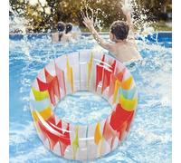 lmoikesz Inflatable Water Roller Family Fun At Outdoor Beach Pool Lawn Creating Memorable Summer Experiences Inflatable Toy Becomes Compact Small Volume And Lightweight Making