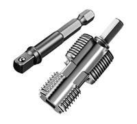 lmoikesz Internal Thread Cutter Sturdy Tool for Simplifying Plumbing Tasks and Enhancing Performance in Home Projects PVC Pipe Threader Kit Internal 4 Point and 6 Point, with Long Rod