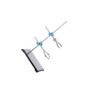 lmoikesz Iron Experiment Stand Designed To Withstand Rigorous Lab Solution For Chemistry Projects And Practical Learning Activities Chemistry Lab Stand Set Iron With Base, Silver, 30cm