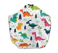lmoikesz Kids Haircut Cape Cute Boys Adjustable Snap Waterproof Light Comfortable Cover Lightweight Fantastic Solution For Little Barbers Cute Hair Cutting Cape For Boys Adjustable Snap, Style A
