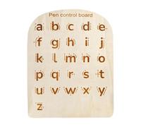 lmoikesz Kids Tracing Board Double Sided Exercise Board Wooden Tracing Tool Preschool Learning Writing Practice Educational Gift Practicing Early Educational Toy Puzzle, Style C