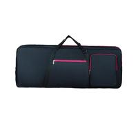 lmoikesz Lightweight Sturdy 61 Key Keyboard Carrying Case Offering Protective Padding And Ample Storage Musicians On Go 61 Key Keyboard Bag Electric Piano Case Backpack