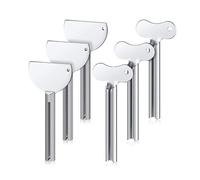 lmoikesz Metal Key Squeezer Every Last Drop of Toothpaste with Ease Handle Type Toothpaste Squeezer Stainless Steel