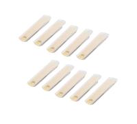 lmoikesz Natural Air Drying Process Clarinet Reeds Traditional Saxophone Reeds Replacement Essentials For Music Education And Practice Professional Supply , hardness 1.0 , 7x1.2cm