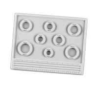 lmoikesz Necklace Bracelet Board Mat Craft for Girl Supporting Easy Access to Beading and Crafting Supplies Helpful for to Different Styles Bracelet Sizer Board is Not Only