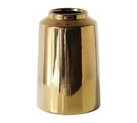 lmoikesz Nordic Style Mini Vase Golden Plated Ceramic Vase For R Branches Orchids And Aromatherapy Beautiful And Generous