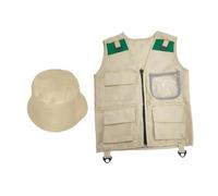 lmoikesz Outdoor Exploration Vest And Hats Kids Explorer Kits While Supporting Bird Watching Fishing Camping Outdoor Adventure Childrens Vest And Hat Early Learning Set Adventure Kits Costume