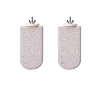 lmoikesz Parakeet Perch Creative Shape Durable Birdcage Birds Beak Stone Easy Multifunctional as Grooming Aid for Birds, Big ice cream