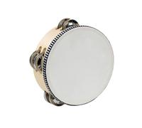 lmoikesz Percussion Musical Instrument Tambourine For Kids Encourages Rhythm Development And Group Activities Highly Durable And Easily Portable.Produces Sound, Wood, 6 inch