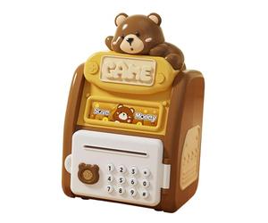 lmoikesz Piggy Bank ATM Bank Educating Kids About Savings with Automatic Rolling System Making Fun Experience and Also Helps Understand and Learn About Money Management Made Pp