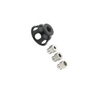 lmoikesz Portable Woodworking Drilling Locator Accessory with Self Centering Dowel Drill Replacement Enhancing Drill Accuracy Hole Puncher Aluminum Alloy with Bushing