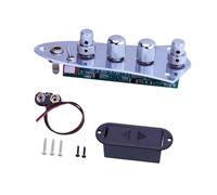 lmoikesz Prewired Control Plate For Bass Guitar Innovative Approach To Noise Reduction Enhancing Sound Effortlessly Fully Loaded Control Plate For Electric Guitar