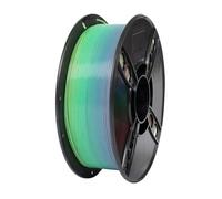 lmoikesz Professional Accessory Glow in Night Rainbow 3D Printer Filament High Accuracy Creative Projects Utilizing Advanced 3D Printing Technology PLA Printer Filament Glow in Night Rainbow