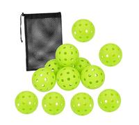 lmoikesz Professional Outdoor Pickle Balls With LED Light Up Feature For Optimal Night Performance All Players LED Pickleball Balls Light Up Night Play Training