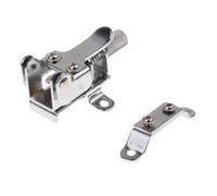 lmoikesz Professional Silver Metal Snare Drum Strainer Bringing Top To Drum Parts Designed To Percussion Accessories Usage Throw Off Snare Strainer Regulator, Silver, 7.6x5.6cm