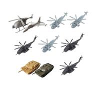 lmoikesz Realistic Tank Helicopter Toys Small Airplane Set Includes Interactive Features To Inspire Creativity In Boys And Girls Play Activities Simulation Aircraft Tank Fighter Helicopter Toys