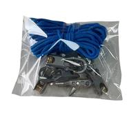 lmoikesz Rope Drum, 6 Hooks, Rope tensioner Tool, tie, Cable Puller, Alloy Umbrella Accessory Tool, Tightening