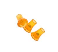 lmoikesz Rugged Rubber Tips Cane Tips Set of 3 Durable Anti Skid with Steel Cushion Ensuring Safe Walking Non Slip Cane Pad Providing Strong Grip Including Grass