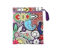 lmoikesz Safe Ingredients Exquisite Craft Large Capacity Cartoon Diaper Bag for Safe and Stylish Storage Wet Dry Bags Polyester, European American