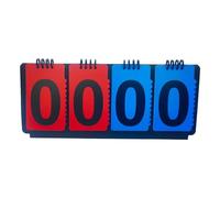 lmoikesz Scorekeeper Table Tennis Volleyball Scoreboard Large Numbers Multifunctional Scoreboard Easy To Read Compact Portable Basketball Football Soccer Score Counter Flippers, 4 Digits