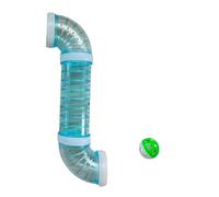 lmoikesz Sensory Board Parts Tunnel Toys Offer Challenging Interactions With Busy Board DIY Accessories For Toddlers Tube Playtime Activity Parts Learning Pipe Educational Items , Blue , 30cm