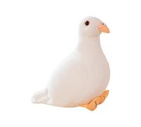 lmoikesz Simulation Plush Toys Decor Realistic Soft Animals Adding Fun To Any Space Lovely Plush Doll Realistic Animals Doll Kids Toy Friends Stuffed Animal Room Decor Birthday, White, 20x20cm