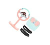 lmoikesz Simulation Steering Wheel Toy Captivates Kids With Realistic Light Sound Effects Facilitating for Creative Play Simulated Steering Wheel For Kids Early Learning